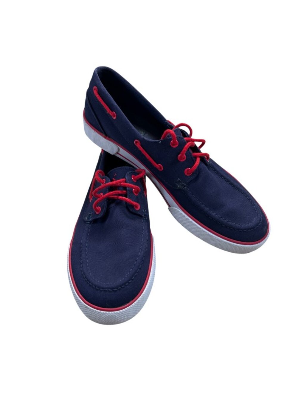 Polo Ralph Lauren Franz 10D Men Boat Shoes Navy Pony Preppy